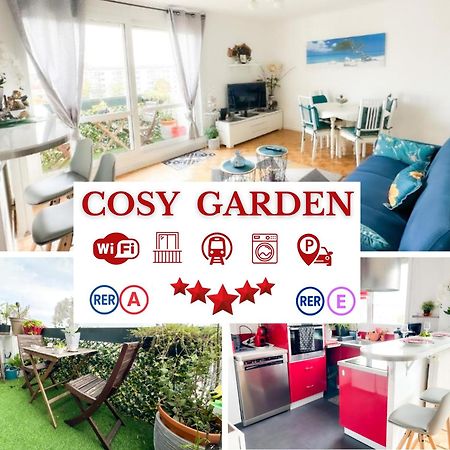 - Le Cosy Garden - Proche Rer A Et E - Paris Disney - Parking Et Wifi Gratuit ! Family Special Offer Champigny-sur-Marne Εξωτερικό φωτογραφία
